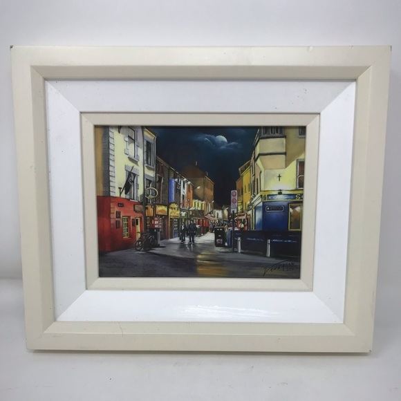Other - Print by Galway Artist Vans Lundy “Moonshine In Quay Street”